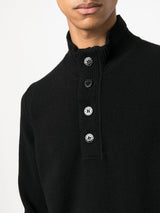 pulover negru barbati
